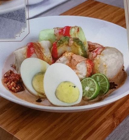 Siomay komplit